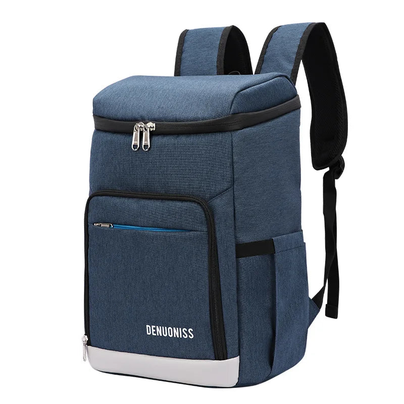 insulated backpack - Navy Blue