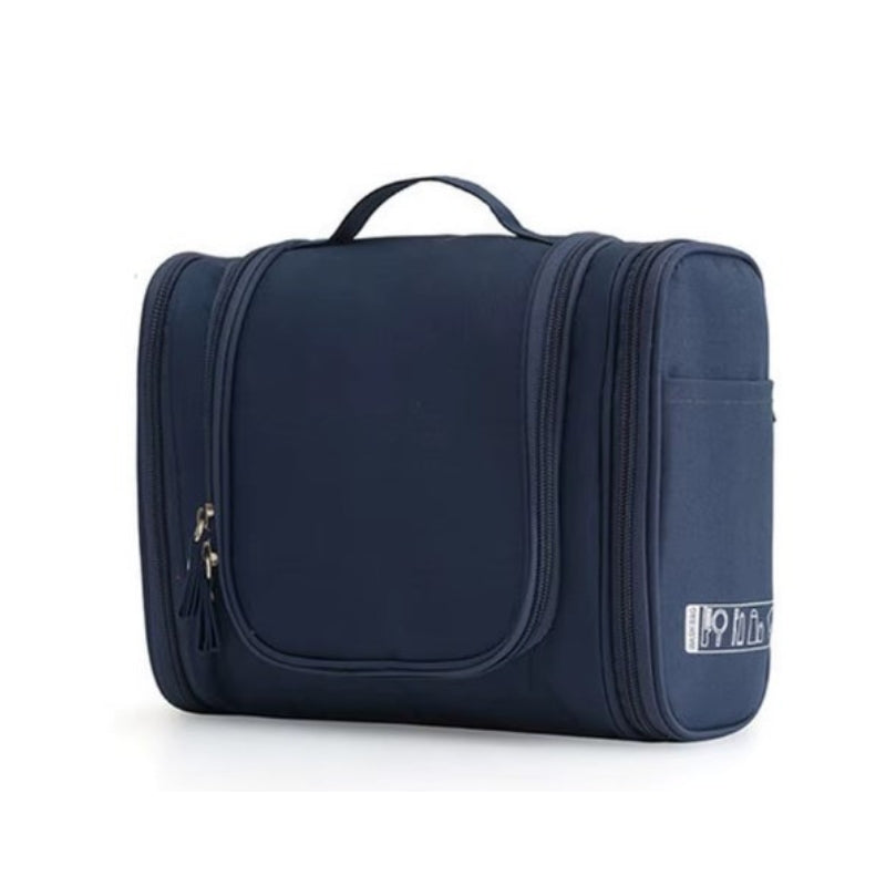 large hanging toiletry bag - Navy Blue