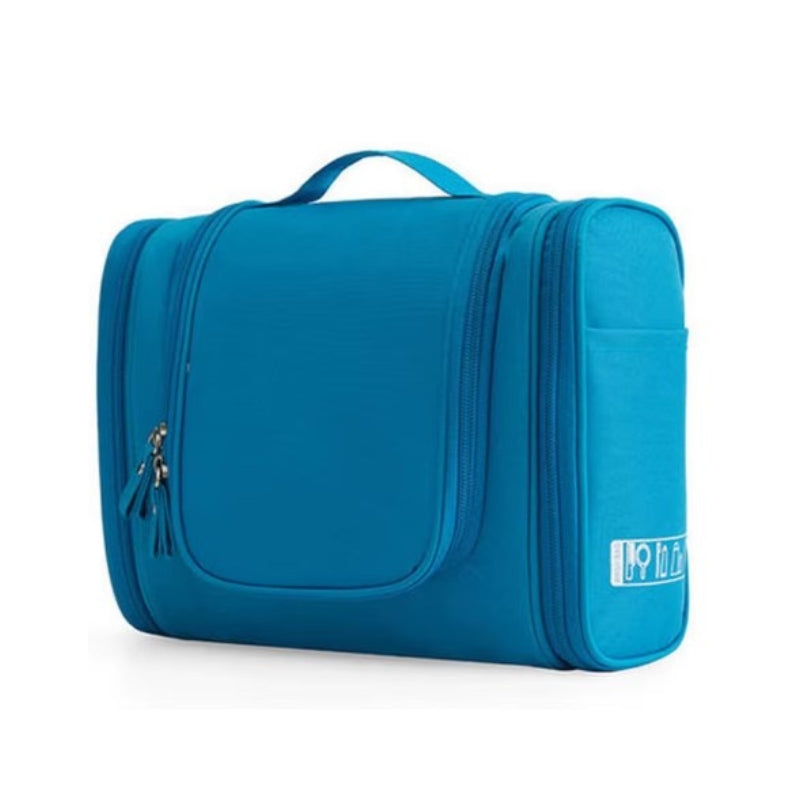 large hanging toiletry bag - Sky Blue