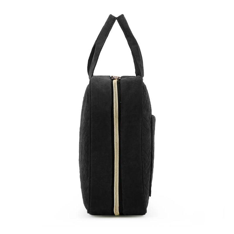 travel makeup case - Black - Pink