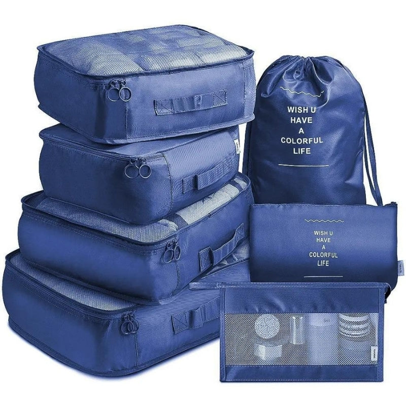luggage organizer set - Navy Blue