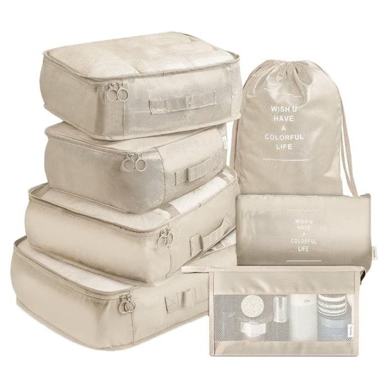 luggage organizer set - Beige