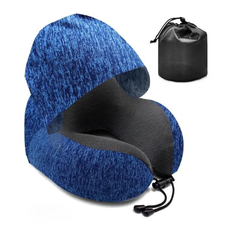 travel headrest - Blue