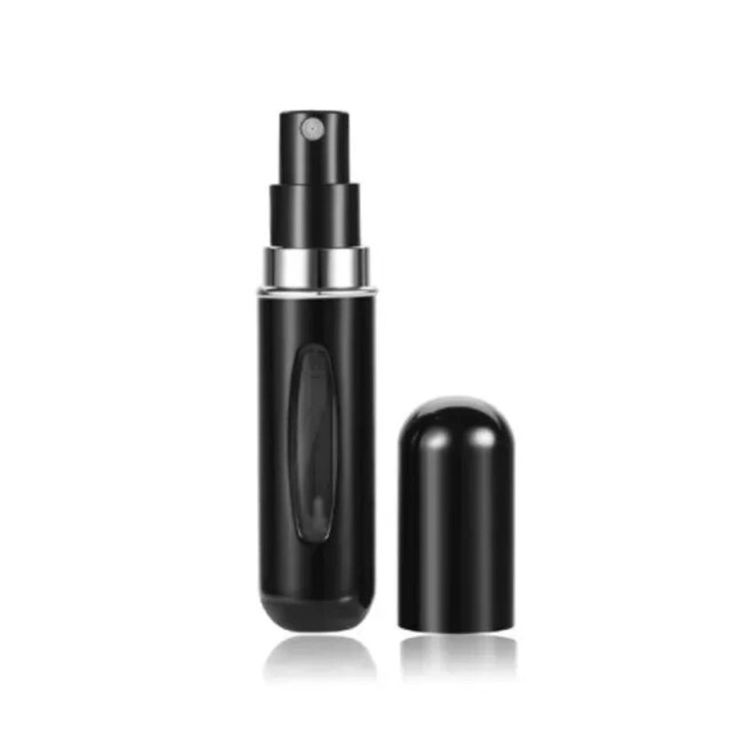 rechargeable perfume atomizer - Matt Black - 5ml