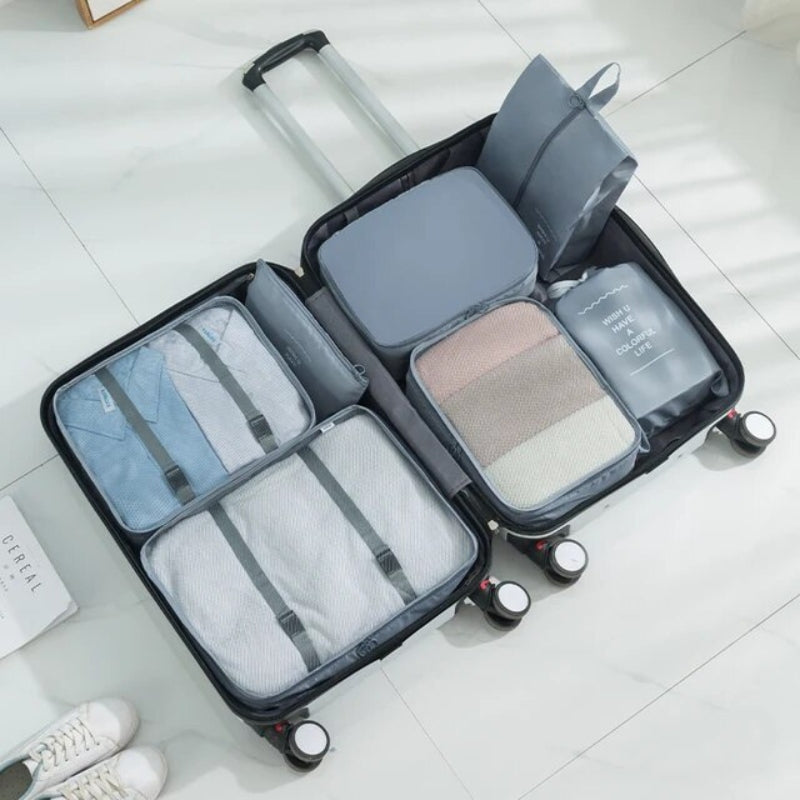 airplane luggage organizer - Grey - Gray