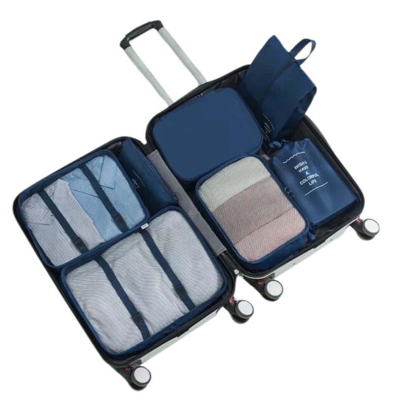 men's luggage organizer - Navy Blue