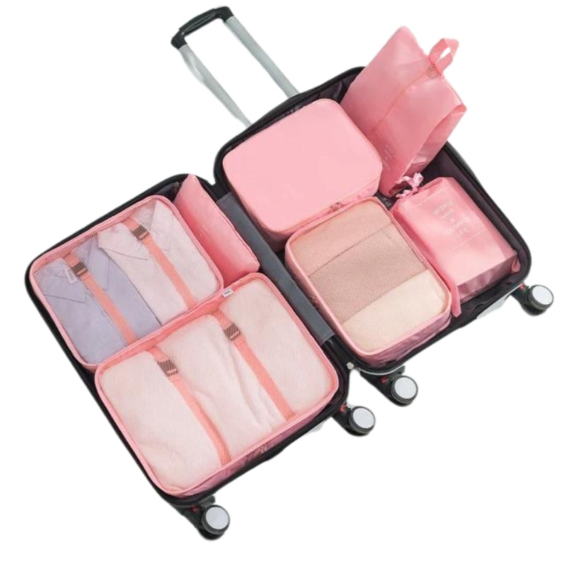 luggage organizer for women - Pink