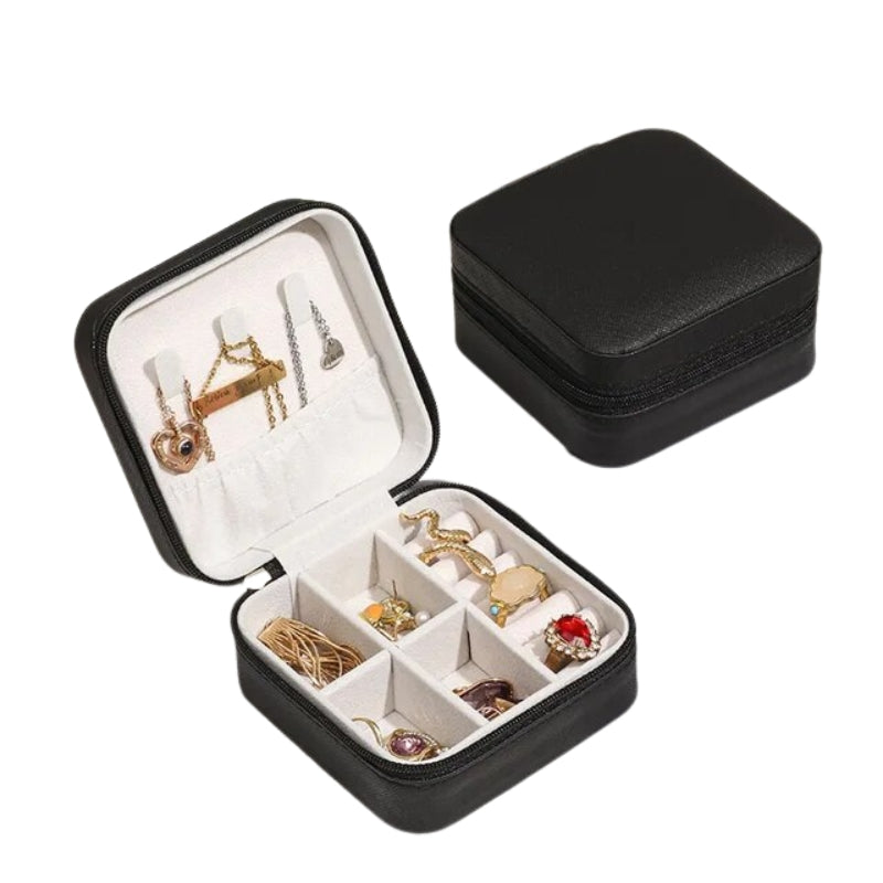 travel jewelry box - Black