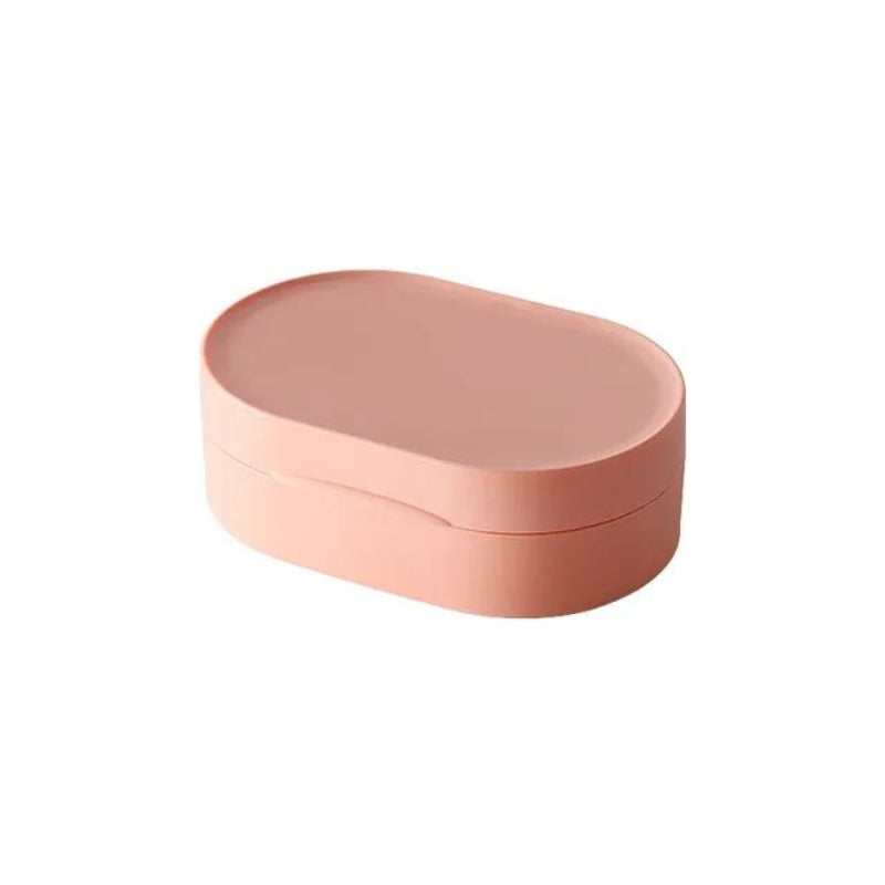 round box for soap - Pink - L