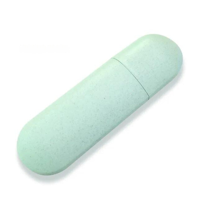 toothbrush and toothpaste case - Green
