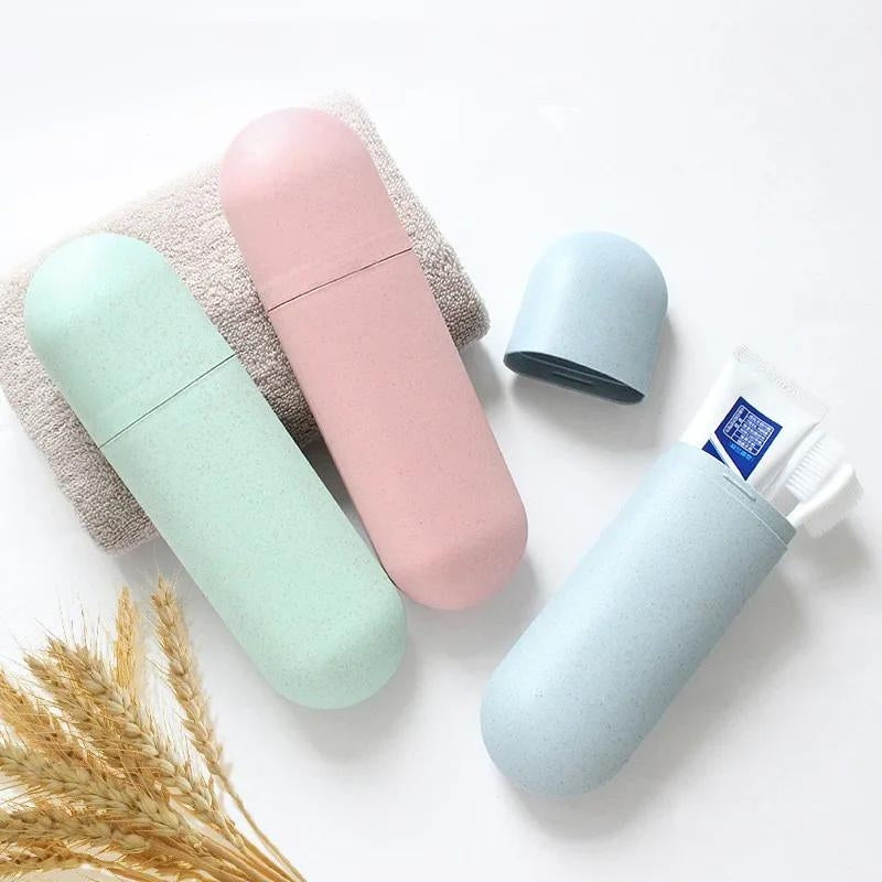 toothbrush toothpaste case - Beige - Green - Blue - Pink