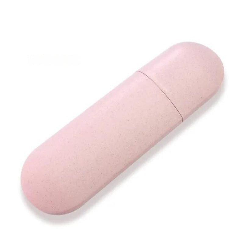 toothbrush and toothpaste case - Pink