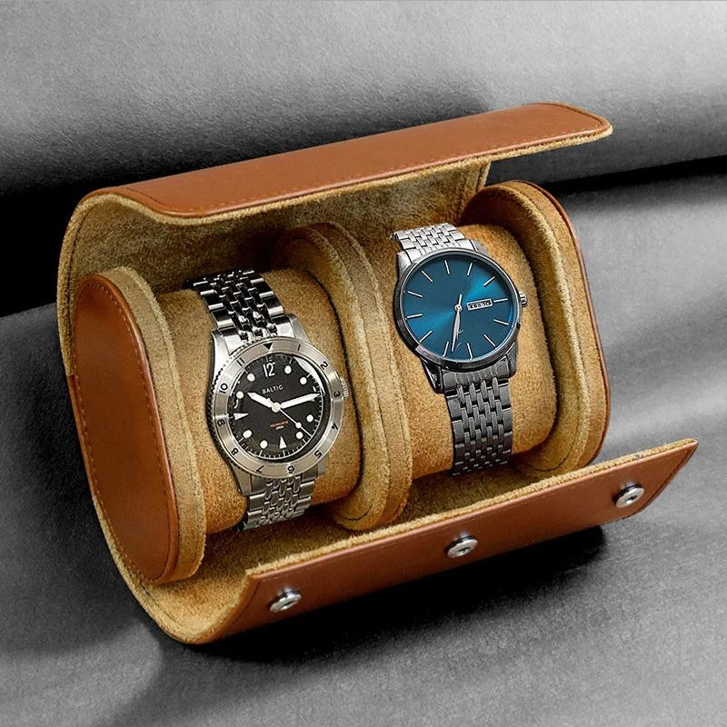 watch box for men - Black - Brown