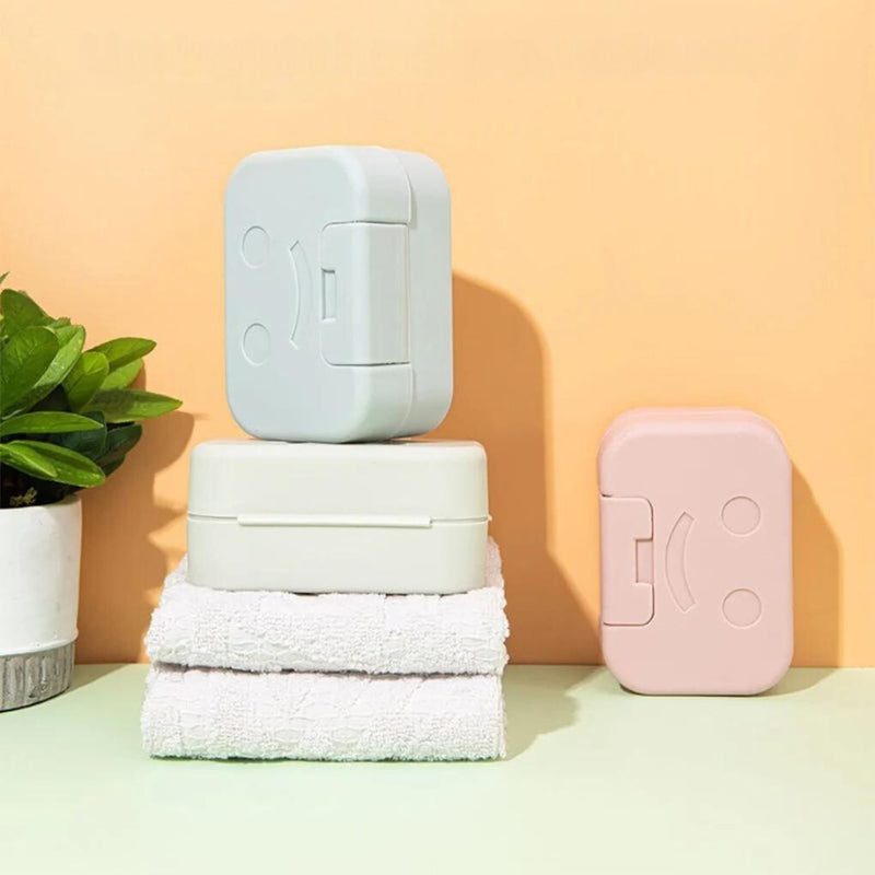 solid soap box - Blue - Green - Pink - Purple