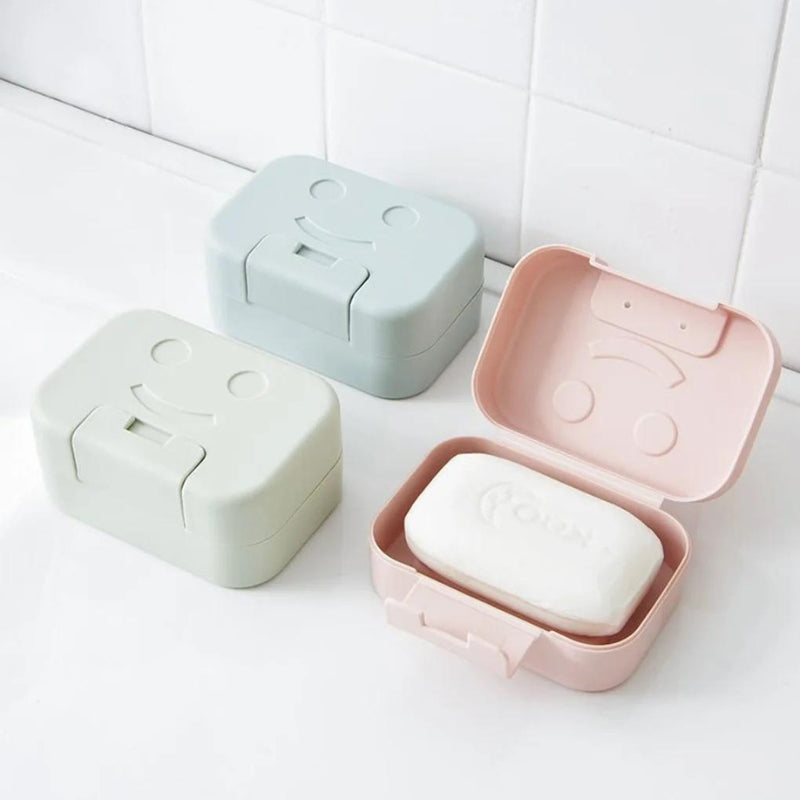 travel soap box - Blue - Green - Pink - Purple