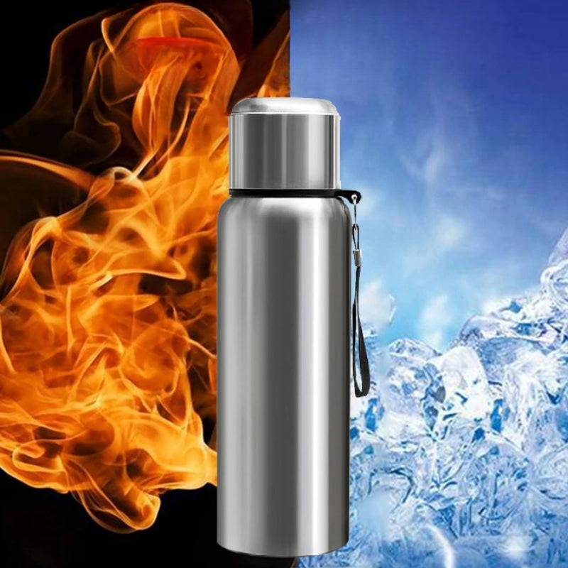 coffee thermos bottle on contrasting background - Grey - Gray - Grey with LED Temperature - Gray with LED Temperature - Black - Black with LED Temperature