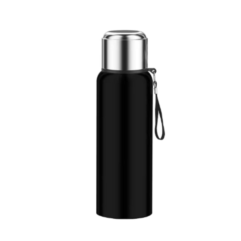 coffee thermos - Black / Black with LED Temperature
