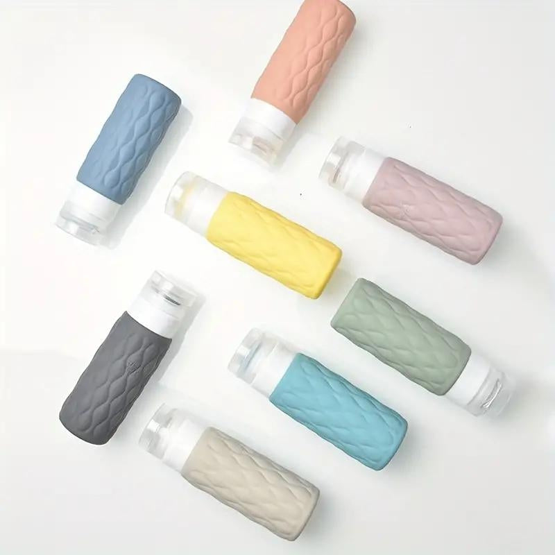 liquid soap bottle - Beige - Blue - Sky Blue - Green - Orange - Pink - Grey - Gray - Yellow - Set of 3 - Set of 4 (assortment 1) - Set of 4 (assortment 2)
