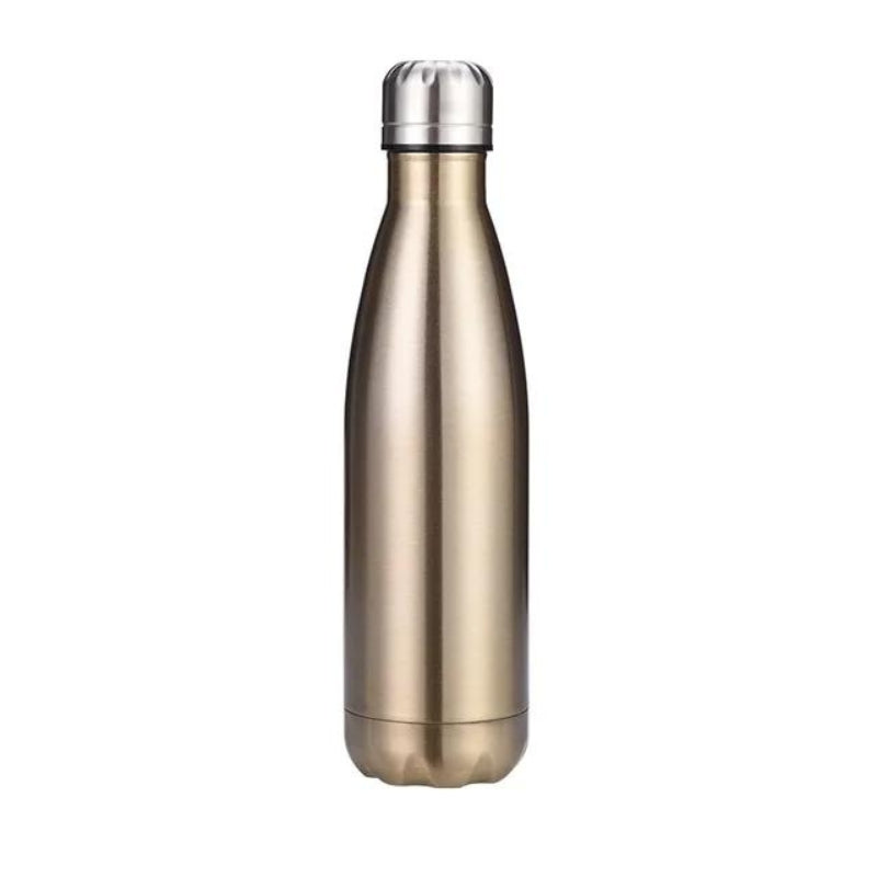500ml insulated water bottle for kids - Gold