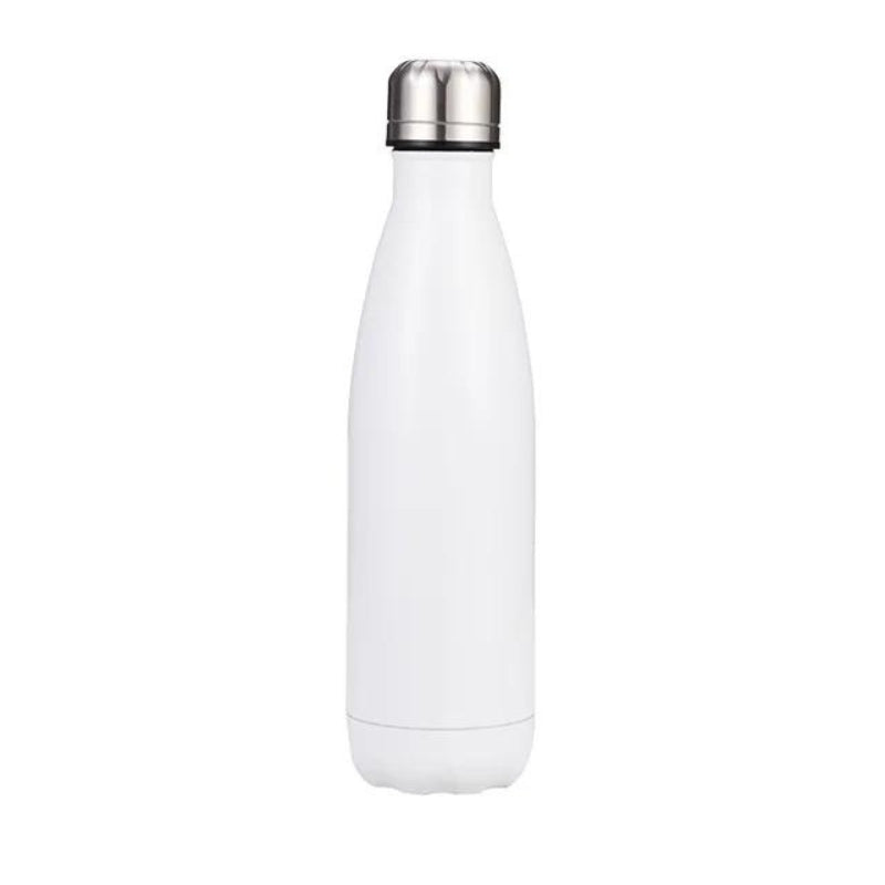 insulated water bottle - White