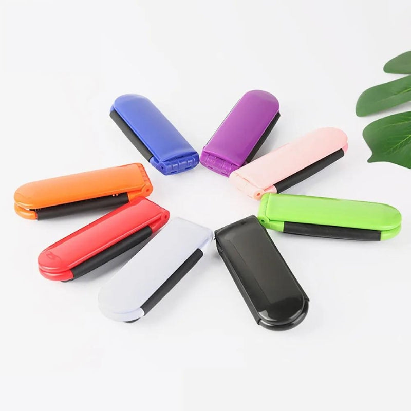 brush with mirror - Black - White - Orange - Blue - Green - Purple - Pink