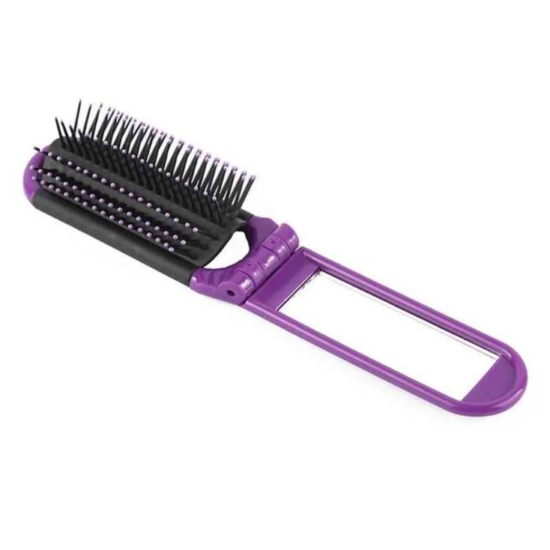 mirror and brush set - Purple