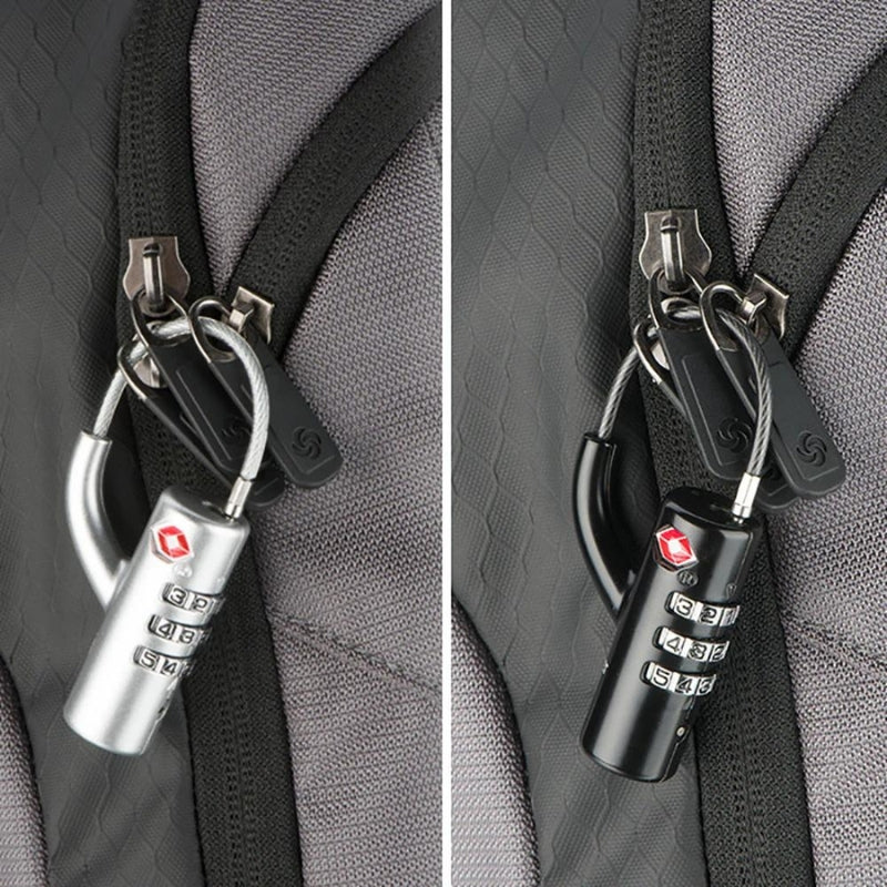 suitcase tsa code lock - Grey - Gray - Black