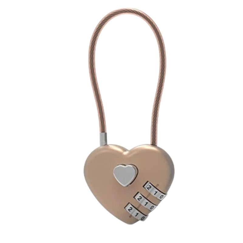 luggage lock - Gold
