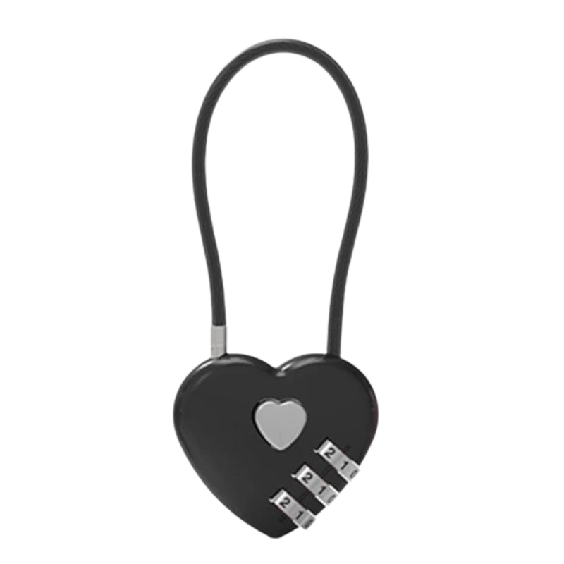 small suitcase lock - Black