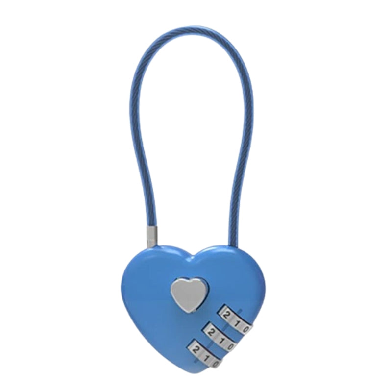 luggage lock with code - Blue
