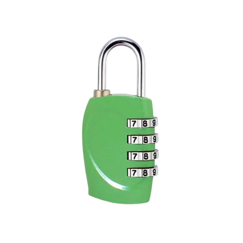 combination lock for suitcase - Green - Model 1