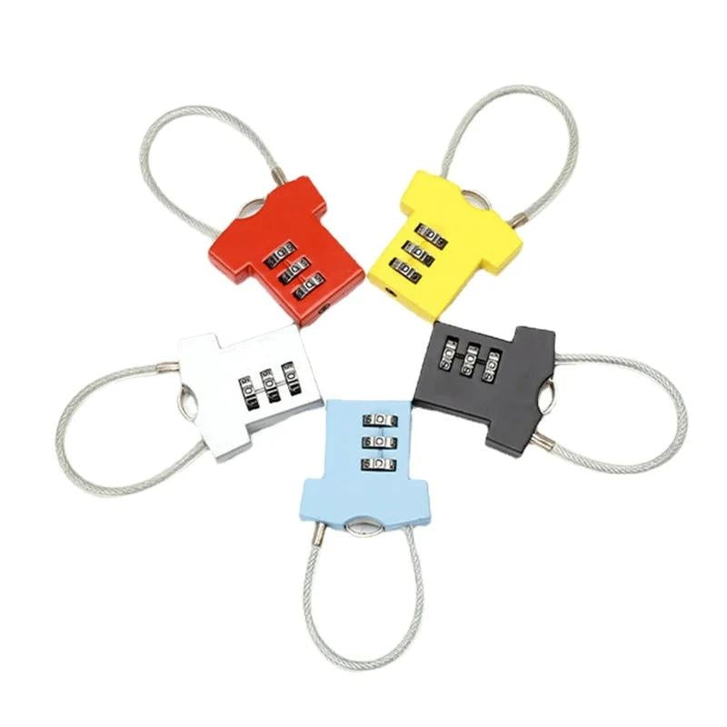 suitcase combination lock - Yellow - Blue - Grey - Gray - Red - Black