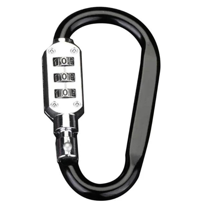 combination lock suitcase - Black