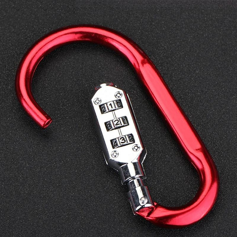 lock for suitcase - Grey - Gray - Red - Blue - Black - Pink