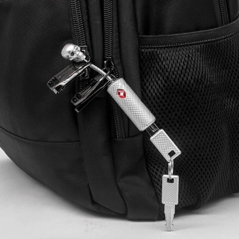 suitcase tsa lock - Silver - Black