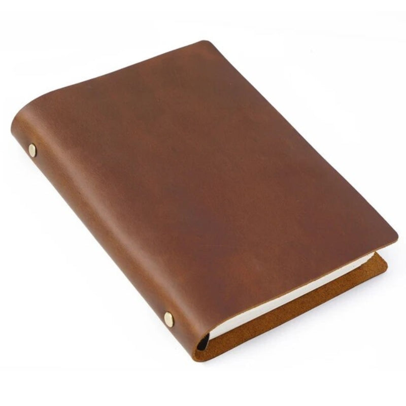leather notebook - Brown