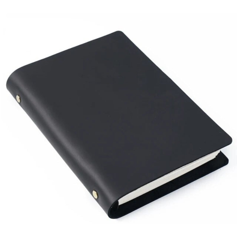 refillable note notebook - Black - L