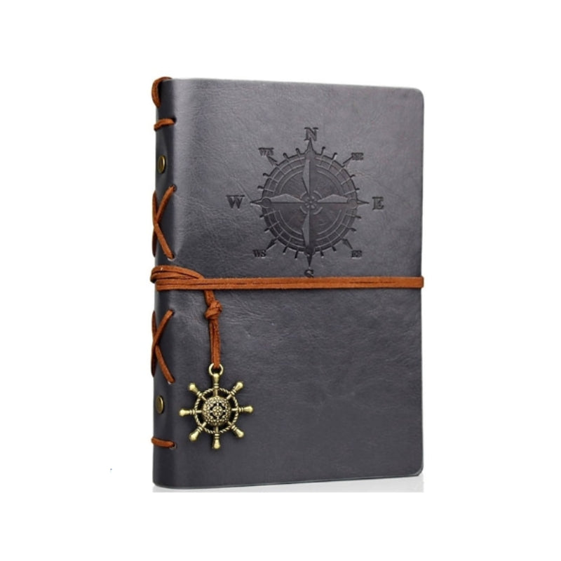 refillable travel notebook - Grey - Gray
