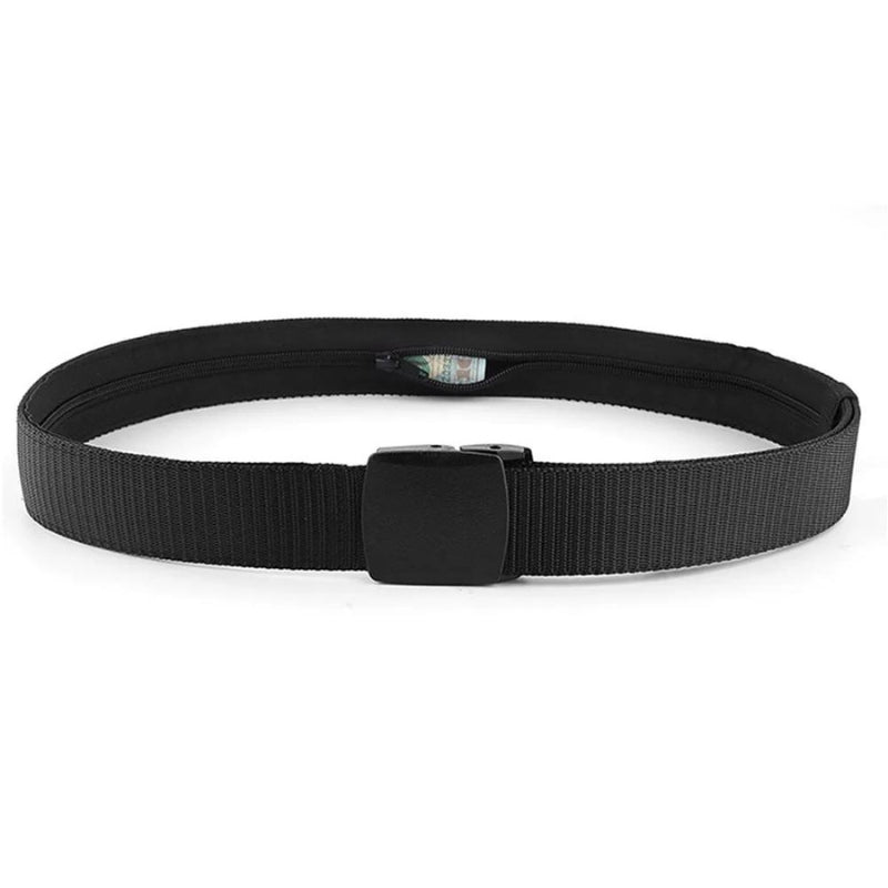 men's money belt - Black