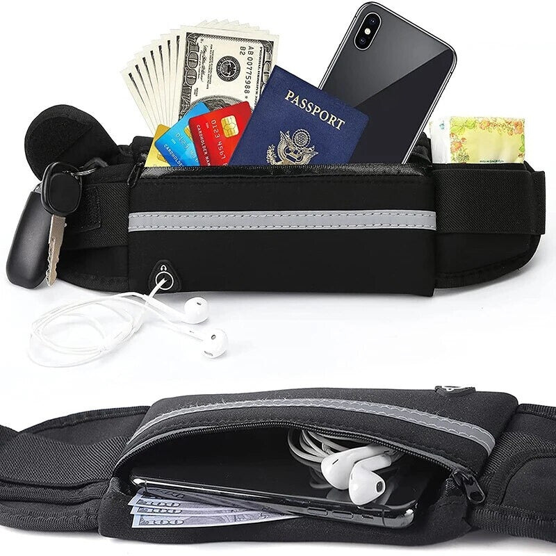 travel belt for women - Orange - Pink - Black - Blue - Neon Green