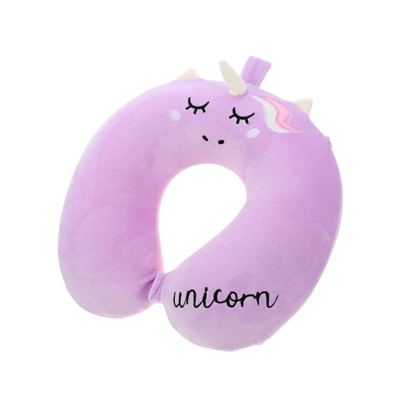 travel neck support pillow for kids - Purple