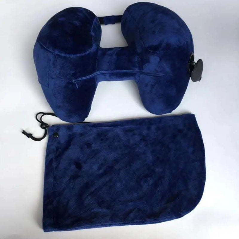 travel neck cushion - Blue