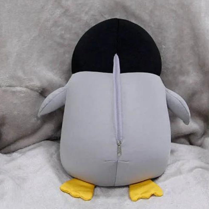travel pillow - Grey Penguin - Gray Penguin - Black Penguin - Blue Dolphin - Grey Cat - Gray Cat - Yellow Cat