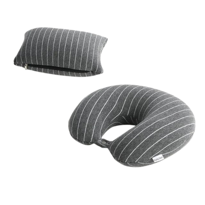 foldable travel pillow - Dark Grey - Dark Gray