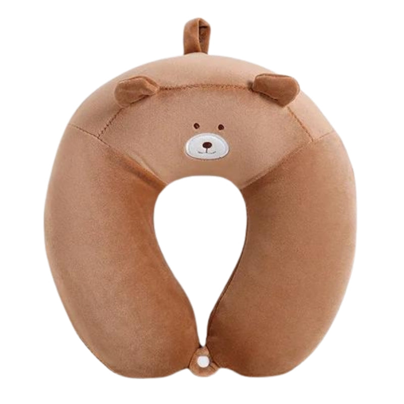 travel pillow airplane kids - Brown