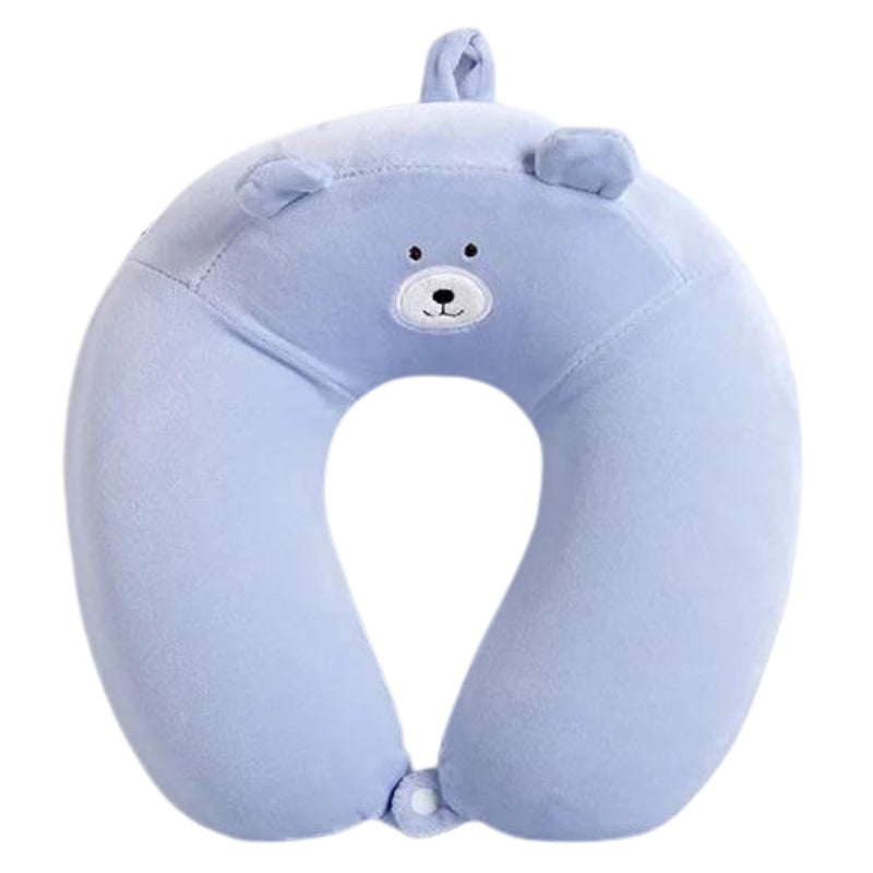 travel neck cushion for kids - Sky Blue