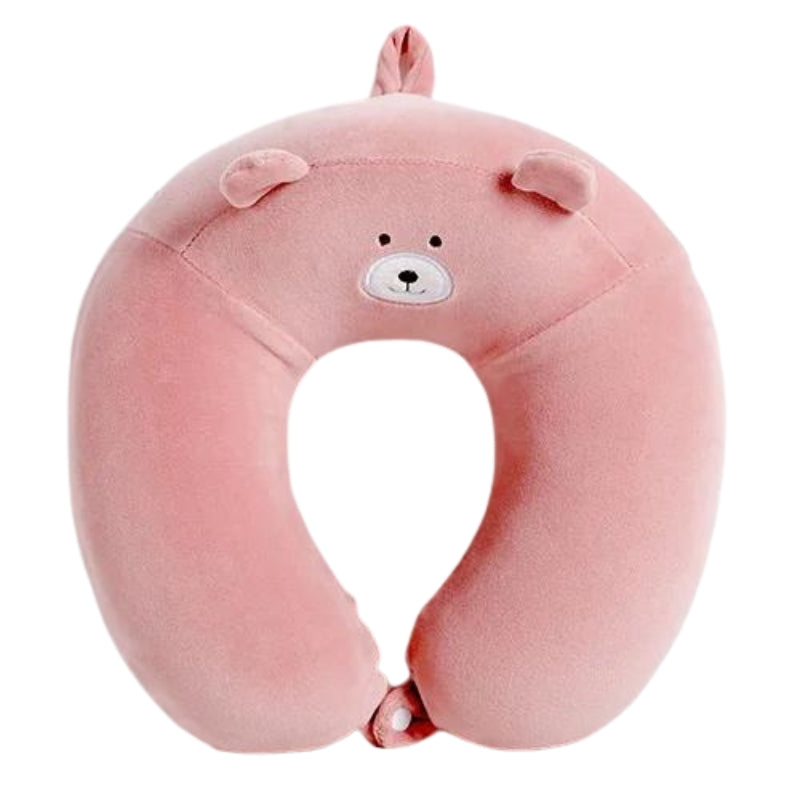 travel pillow car - Pink