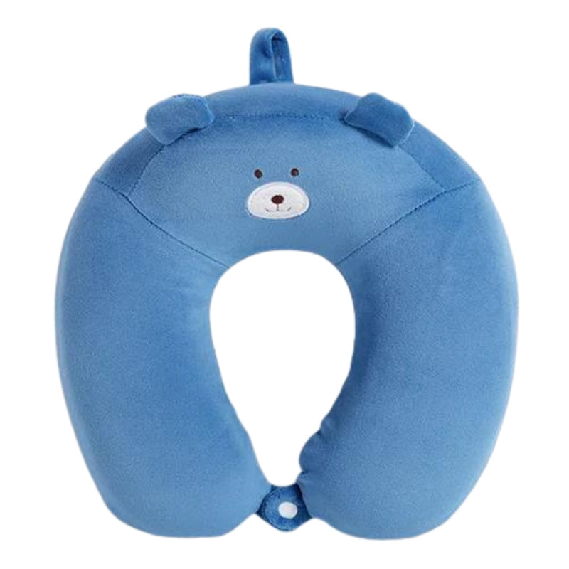 travel neck pillow - Blue