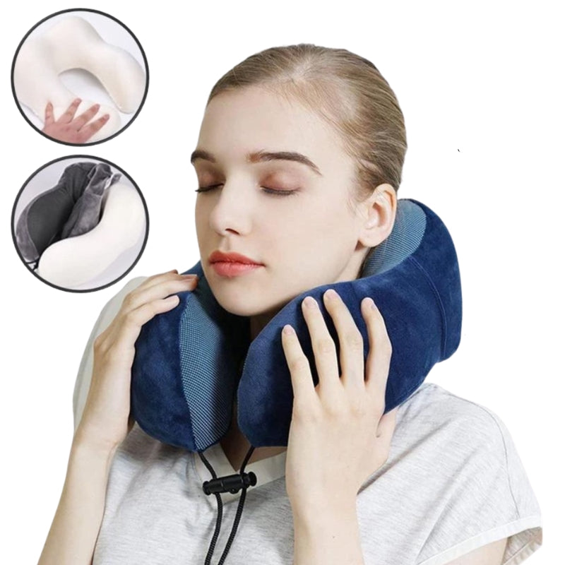 travel neck pillow - Blue - Sky Blue - Pink - Grey - Gray