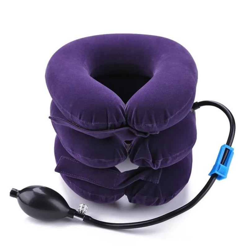 inflatable airplane cushion - Purple